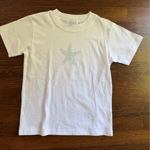 Red Beans White Kids Starfish Graphic Tee 6